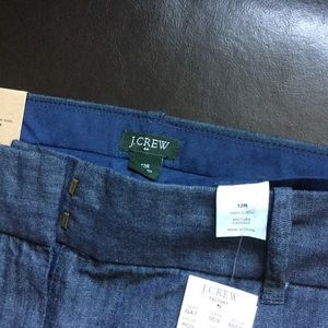 J Crew 12 Reg city Fit  Pants Jeans. New with tags